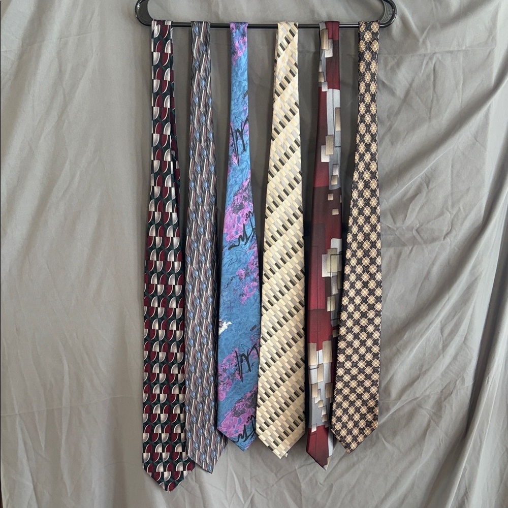 Assorted Men's Ties Set - Multicolor
